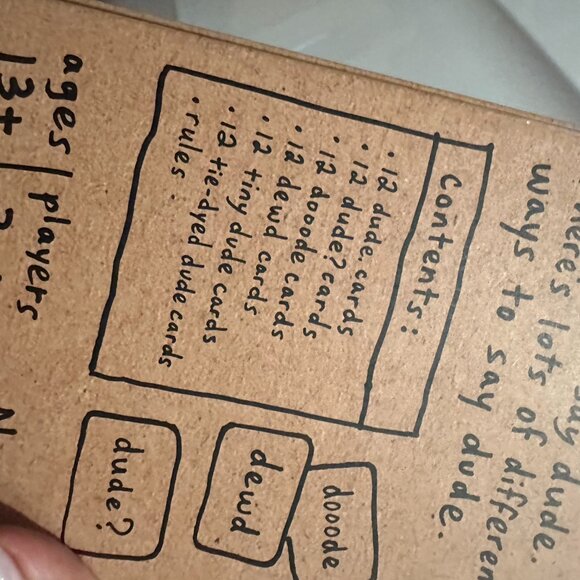 Dude Card Game – Party Game Where You Say “Dude” | Fast, Funny & Family-Friendly - Picture 2 of 3